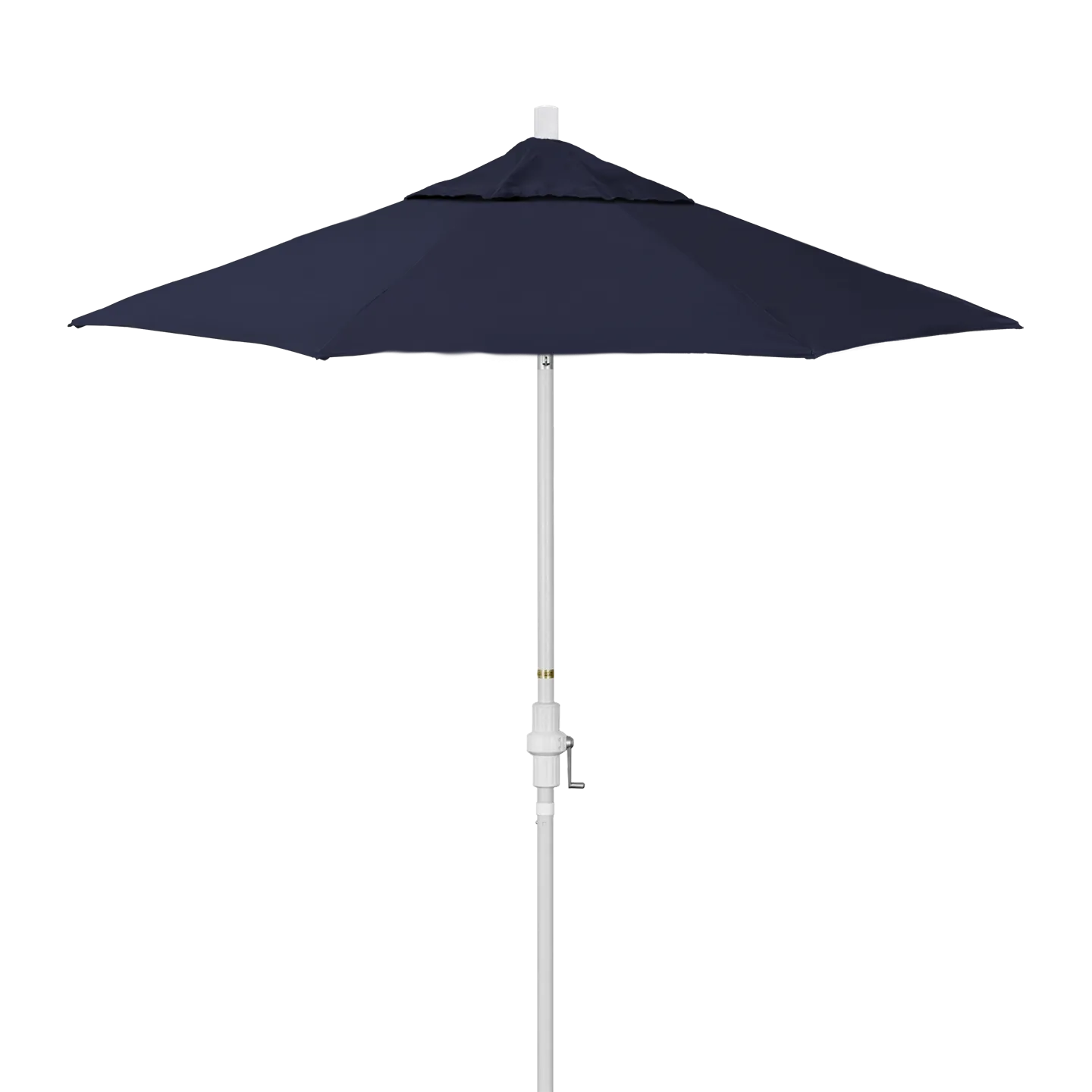 California Umbrella Sun Master Series 7.5 ft Patio Umbrella - Residential Grade with Collar Tilt and Crank Lift