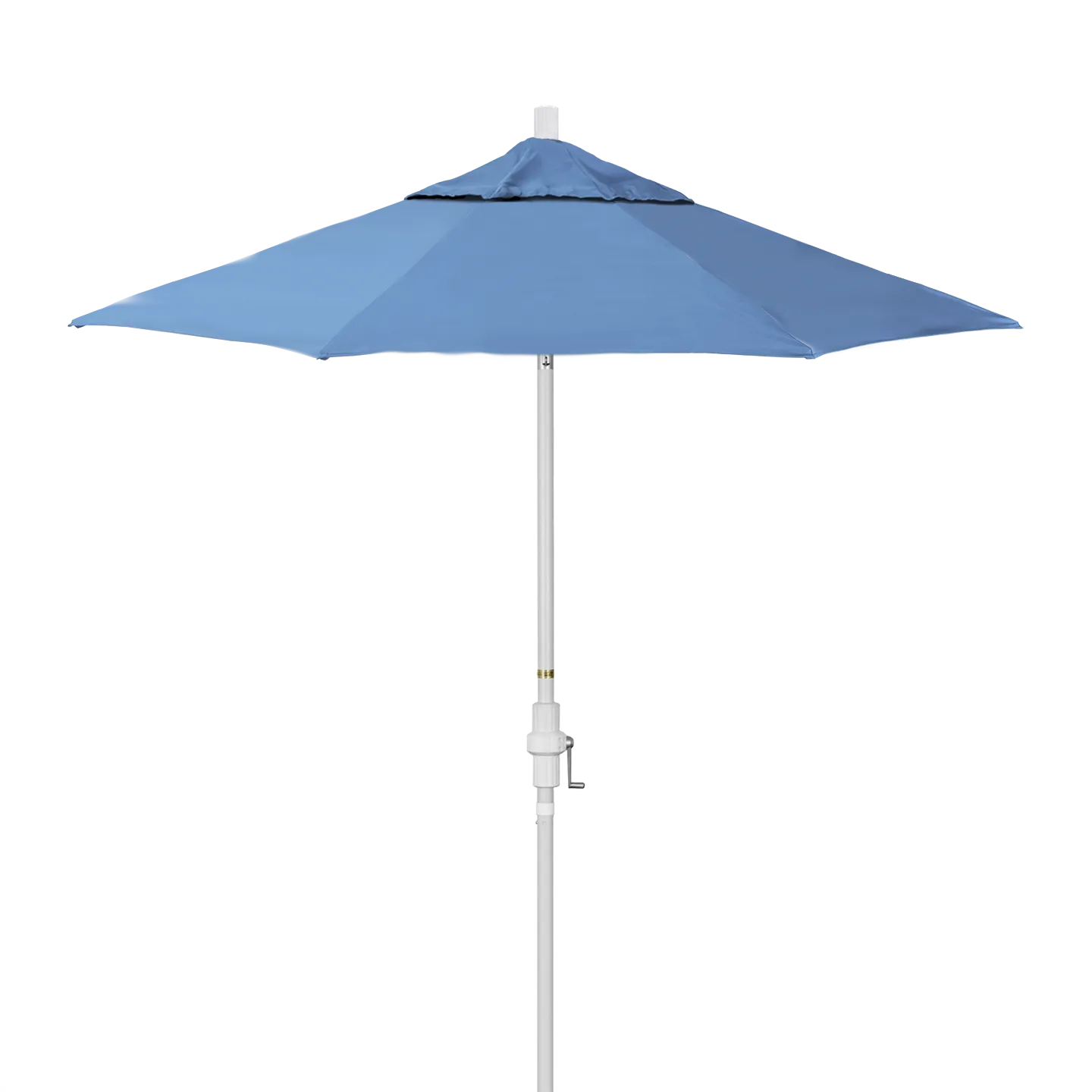 California Umbrella Sun Master Series 7.5 ft Patio Umbrella - Residential Grade with Collar Tilt and Crank Lift