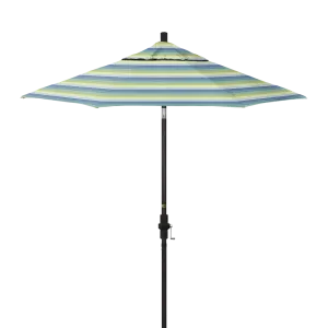 California Umbrella Sun Master Series 7.5 ft Patio Umbrella - Residential Grade with Collar Tilt and Crank Lift