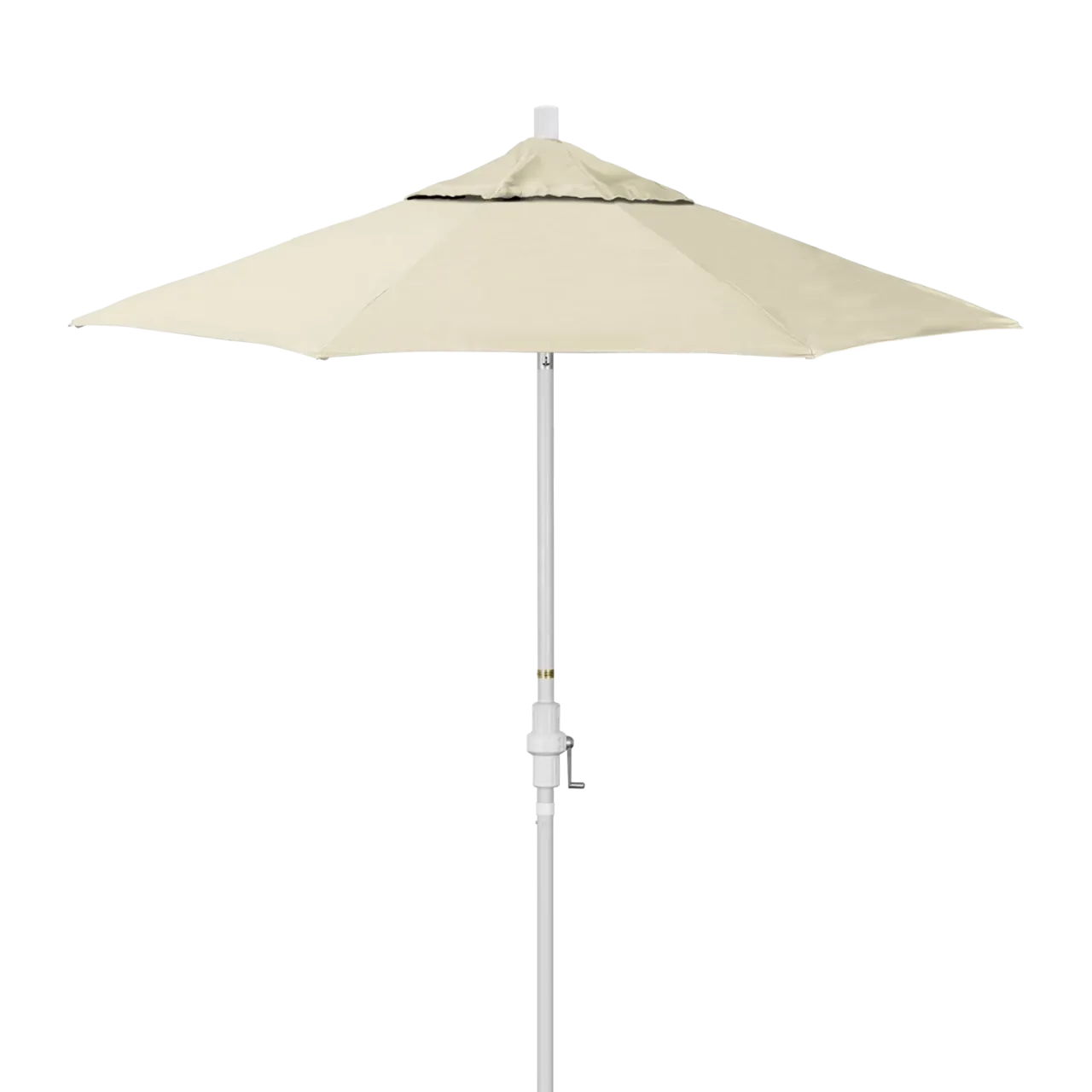 California Umbrella Sun Master Series 7.5 ft Patio Umbrella - Residential Grade with Collar Tilt and Crank Lift