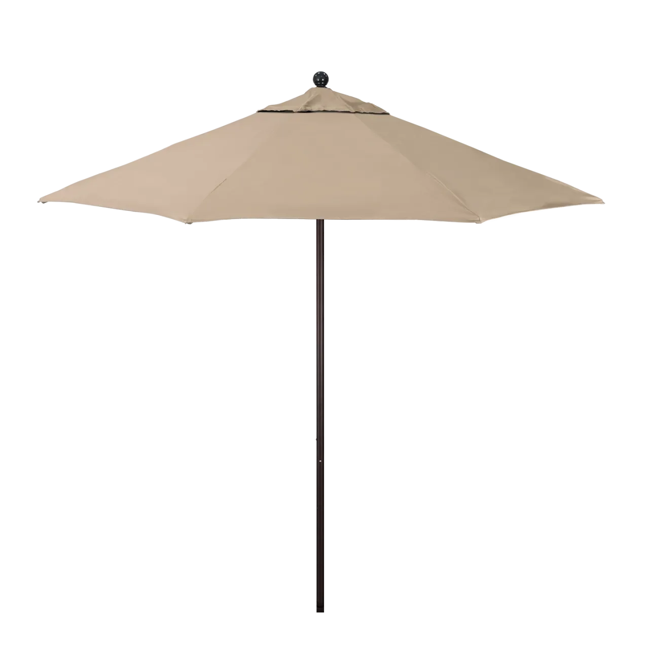 California Umbrella Venture Series 9 foot Commercial Patio Umbrella - Sturdy Aluminum Pole with Push Lift and Fiberglass Ribs