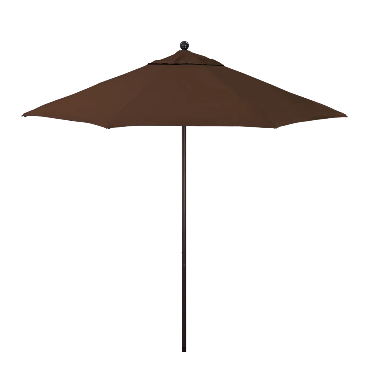 California Umbrella Venture Series 9 foot Commercial Patio Umbrella - Sturdy Aluminum Pole with Push Lift and Fiberglass Ribs