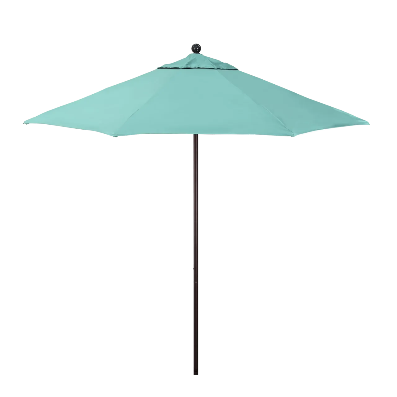 California Umbrella Venture Series 9 foot Commercial Patio Umbrella - Sturdy Aluminum Pole with Push Lift and Fiberglass Ribs