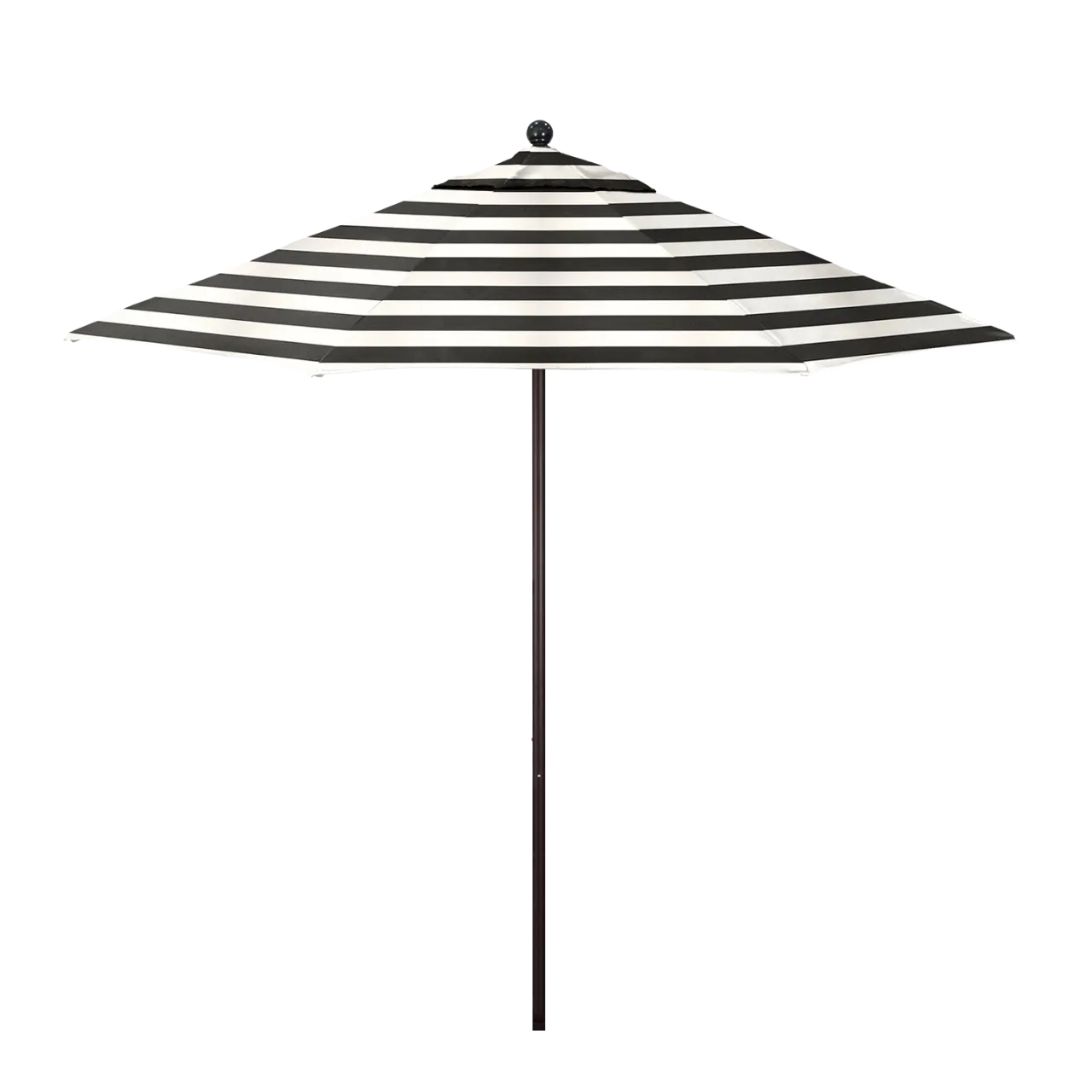 California Umbrella Venture Series 9 foot Commercial Patio Umbrella - Sturdy Aluminum Pole with Push Lift and Fiberglass Ribs