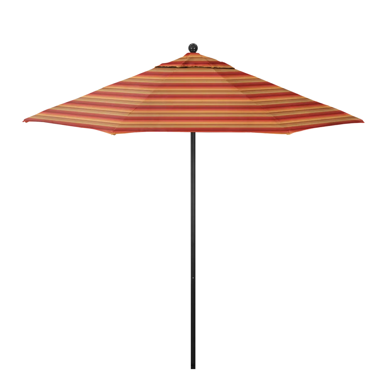 California Umbrella Venture Series 9 foot Commercial Patio Umbrella - Sturdy Aluminum Pole with Push Lift and Fiberglass Ribs