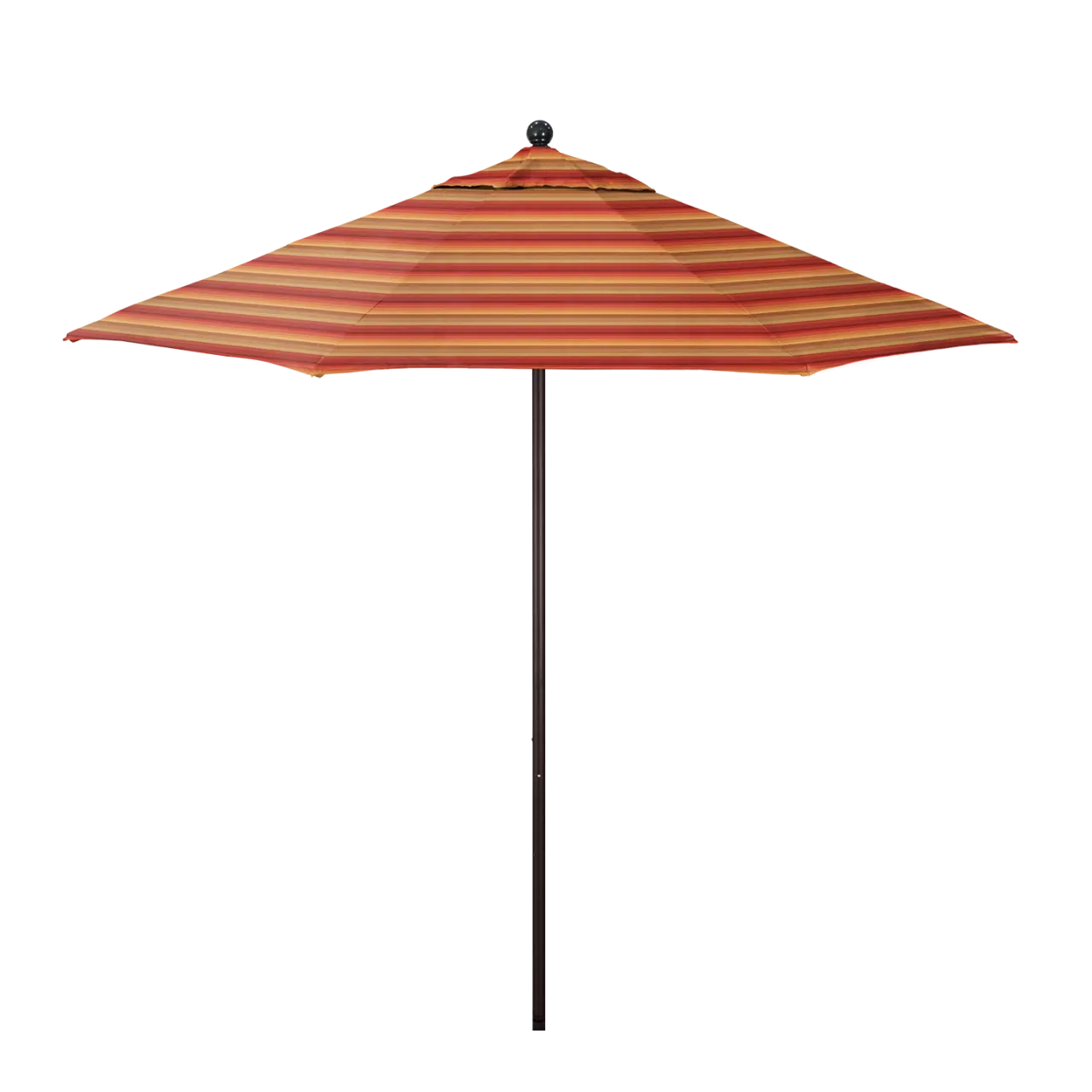 California Umbrella Venture Series 9 foot Commercial Patio Umbrella - Sturdy Aluminum Pole with Push Lift and Fiberglass Ribs