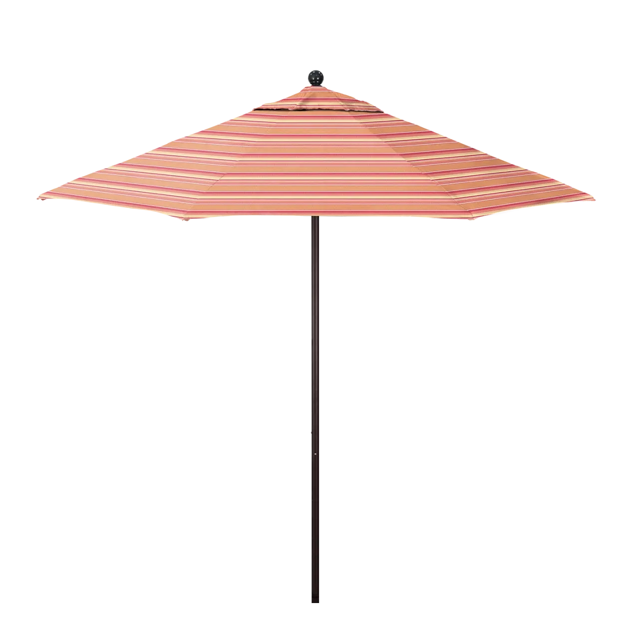 California Umbrella Venture Series 9 foot Commercial Patio Umbrella - Sturdy Aluminum Pole with Push Lift and Fiberglass Ribs