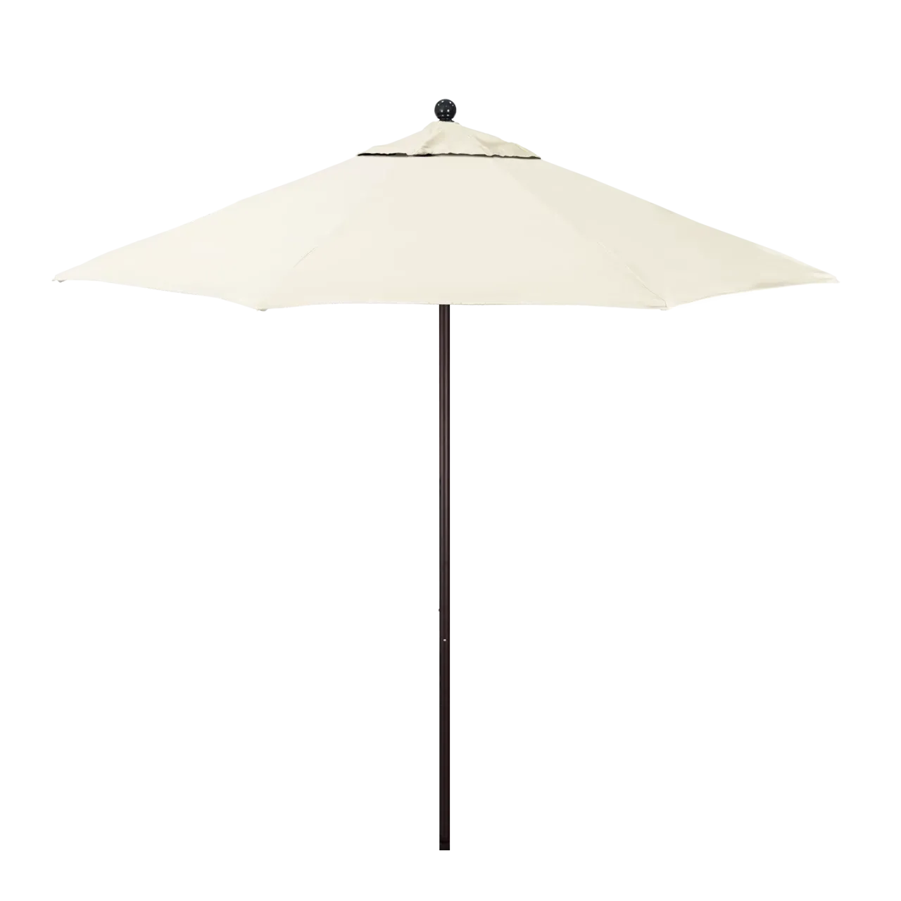 California Umbrella Venture Series 9 foot Commercial Patio Umbrella - Sturdy Aluminum Pole with Push Lift and Fiberglass Ribs