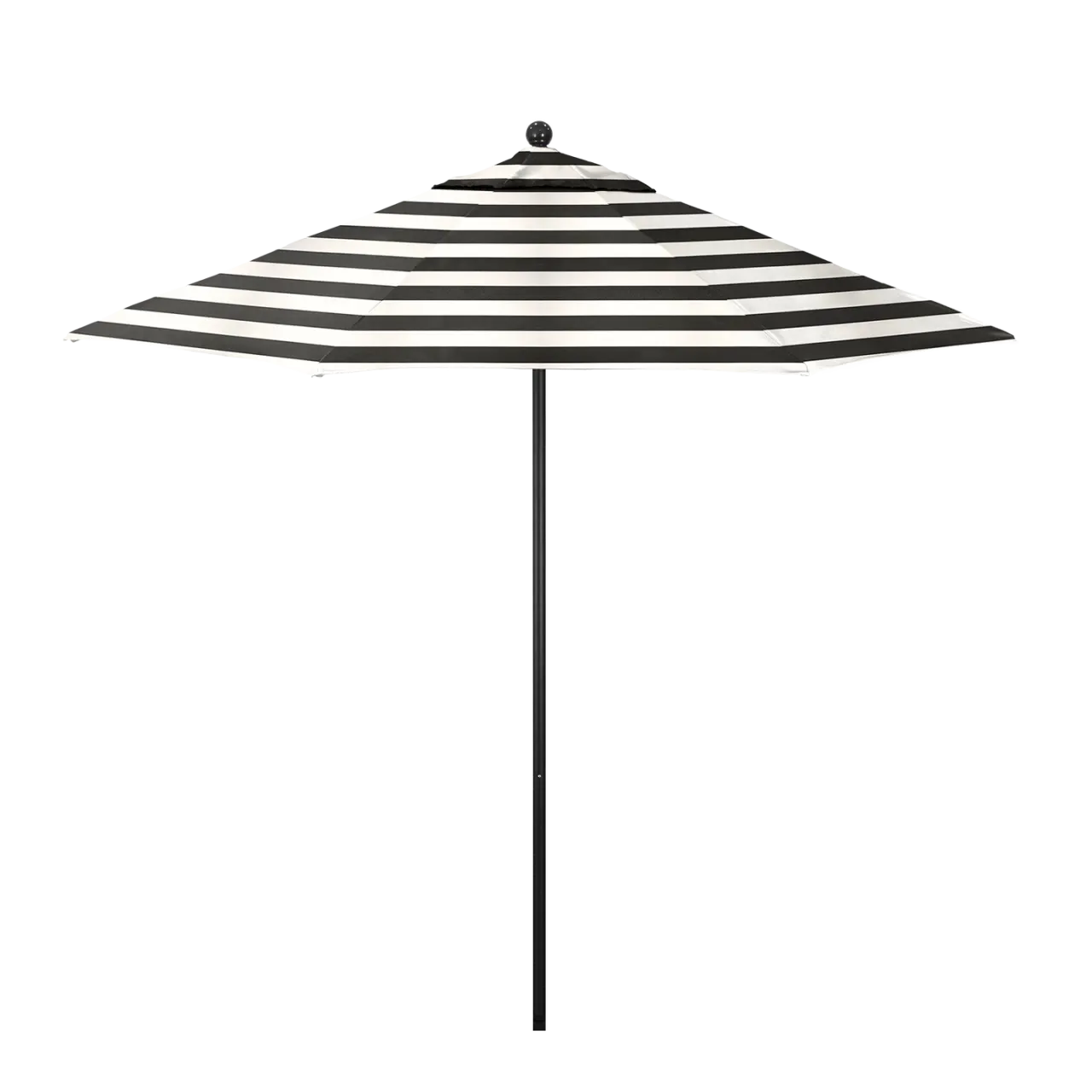 California Umbrella Venture Series 9 foot Commercial Patio Umbrella - Sturdy Aluminum Pole with Push Lift and Fiberglass Ribs