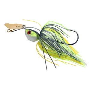 ChatterBait Projectz Lures - 3-8 oz Weight, 6-0 Hook, Chartreuse Sexy Shad, Per 1