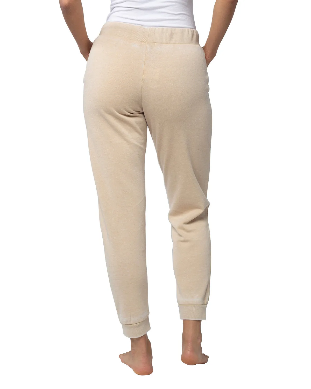 Chicka-d Ladies' Burnout Campus Sweatpants