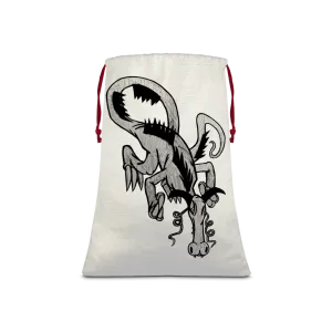 Dragon Sublimation Linen Drawstring Sack