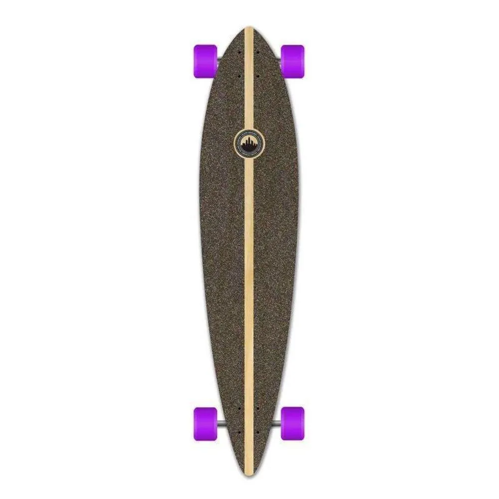 Fishtail Longboard 40 inch Pines Natural from Punked - Complete