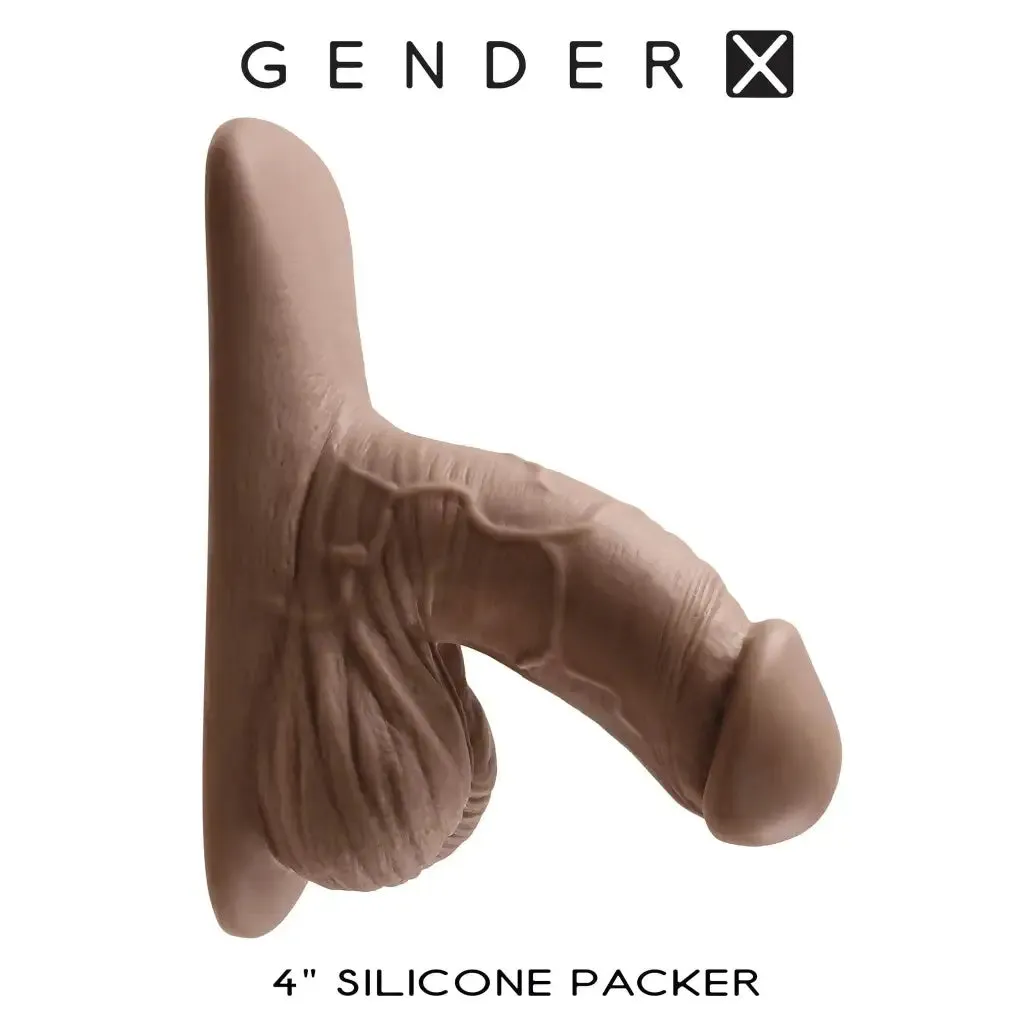 Gender X Packer Silicone 4in Dark