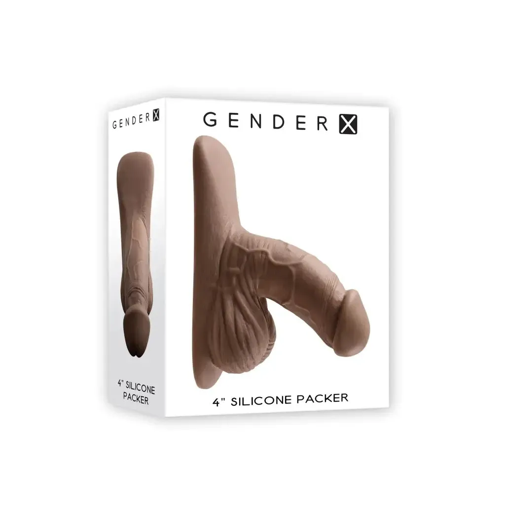 Gender X Packer Silicone 4in Dark