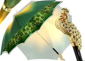 il Marchesato Green Peacock Umbrella