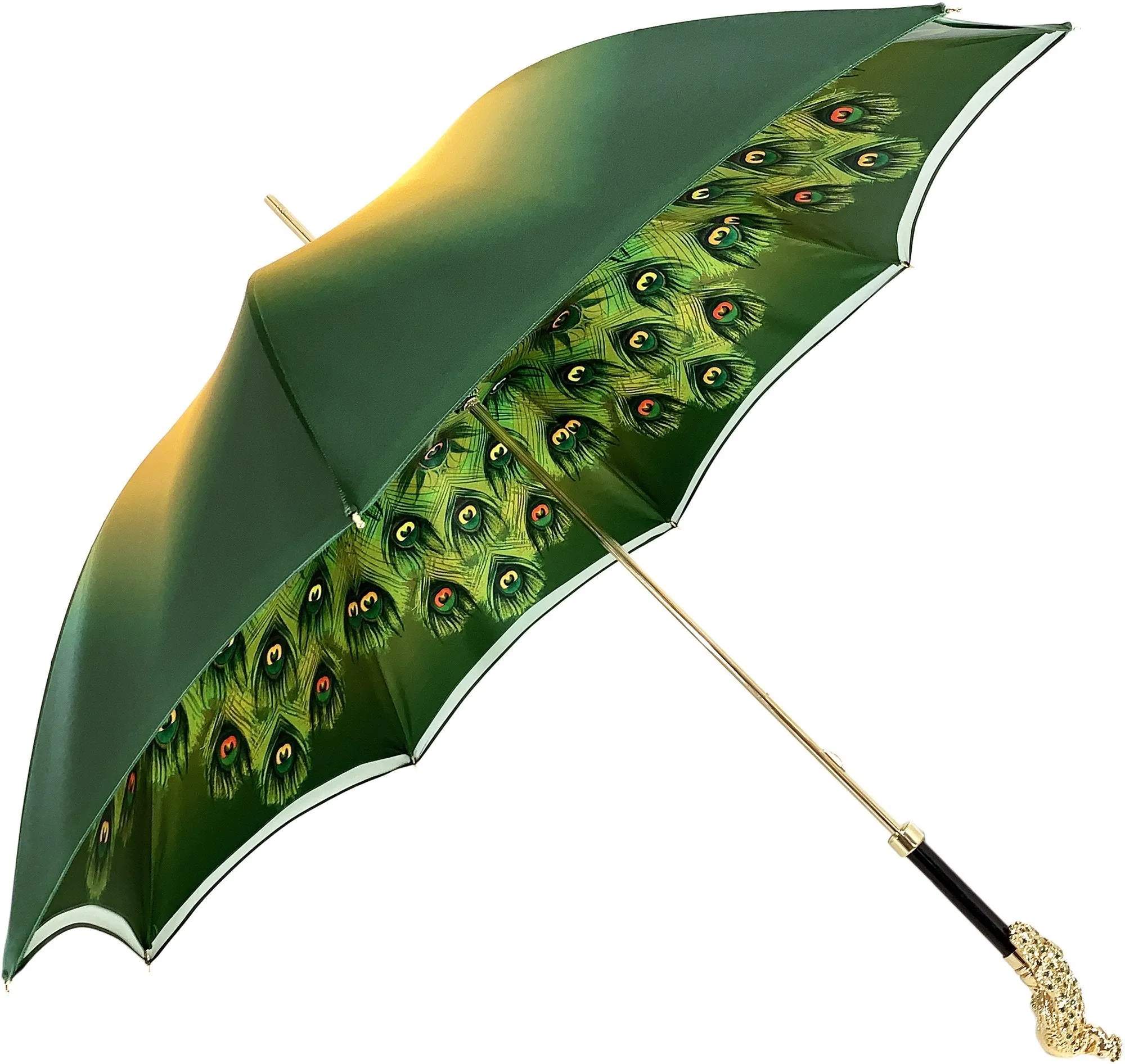 il Marchesato Green Peacock Umbrella