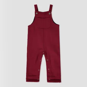 Jo overall in burgundy