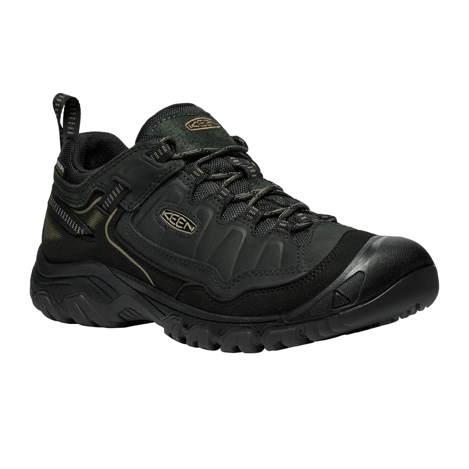 Keen Targhee IV Waterproof Hiking Shoe (Men) - Triple Black