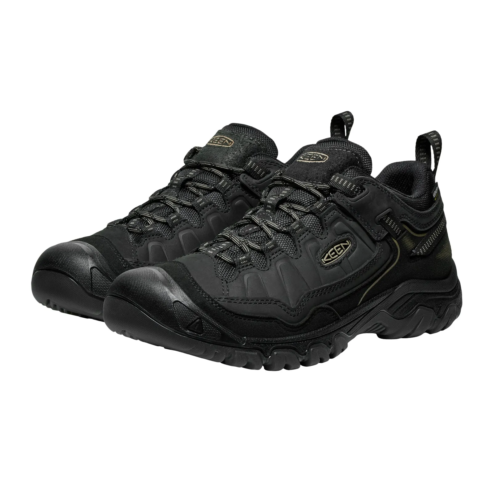 Keen Targhee IV Waterproof Hiking Shoe (Men) - Triple Black