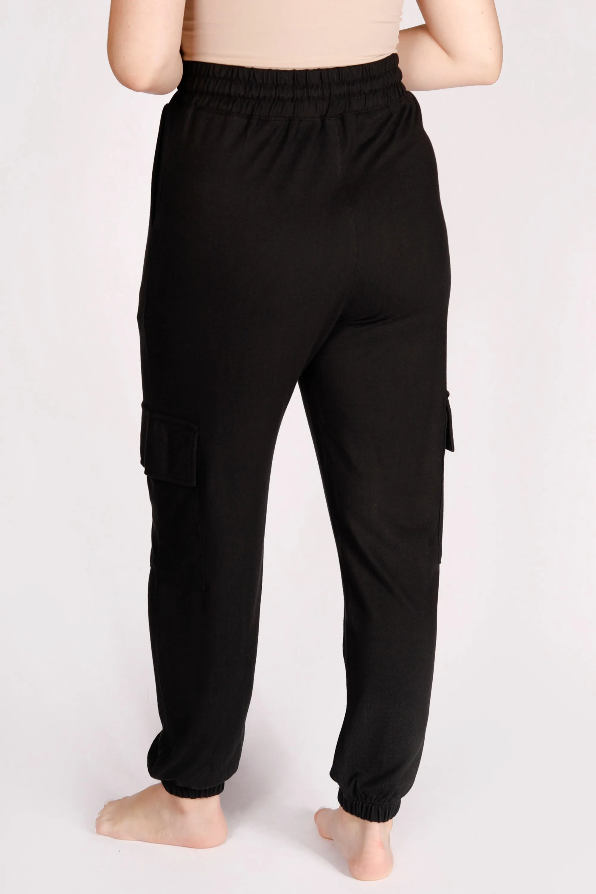 Leni Black Jogger Pant - FINAL SALE