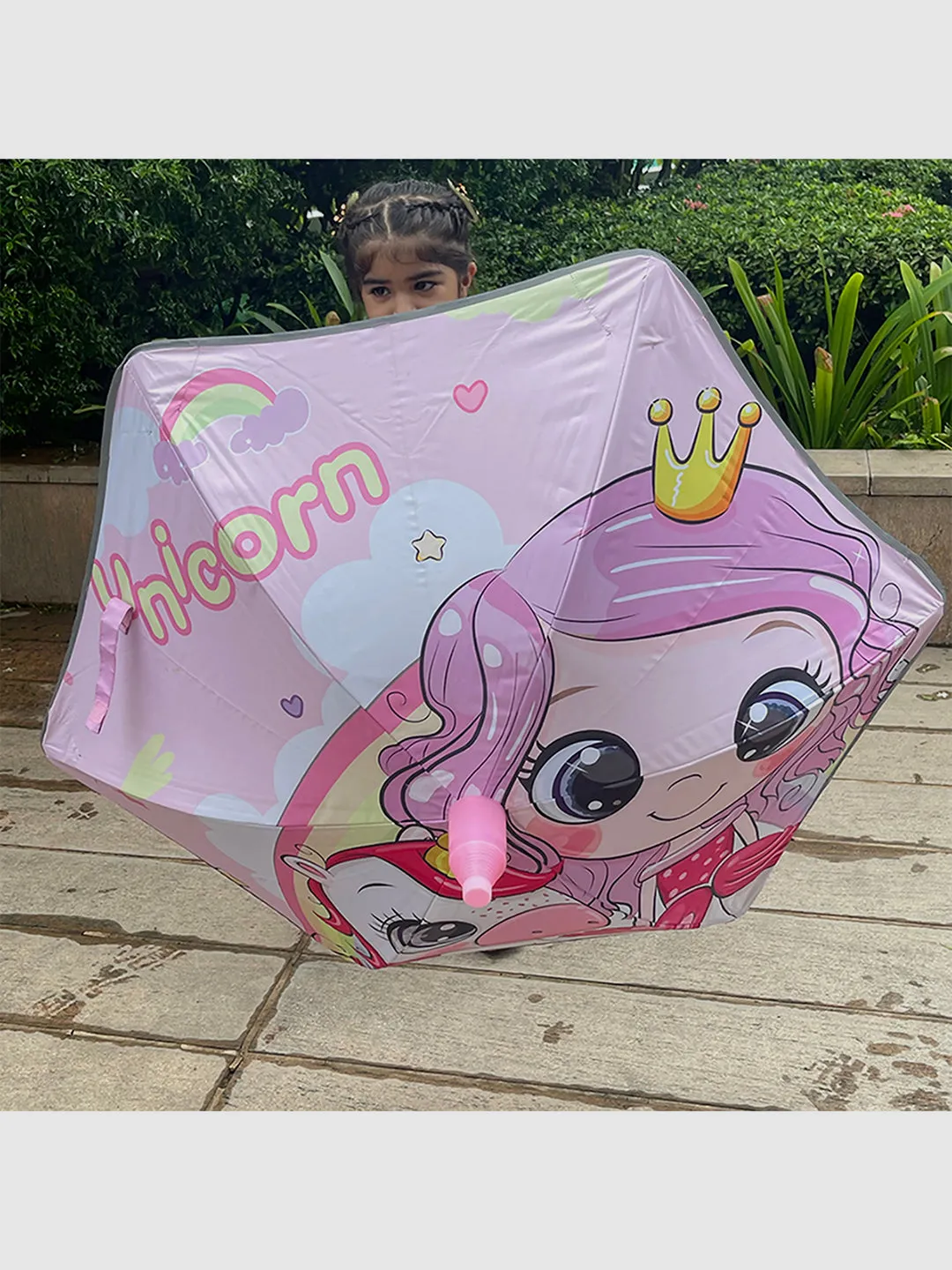 Little Surprise Box Canopy Shape Umbrella for Kids