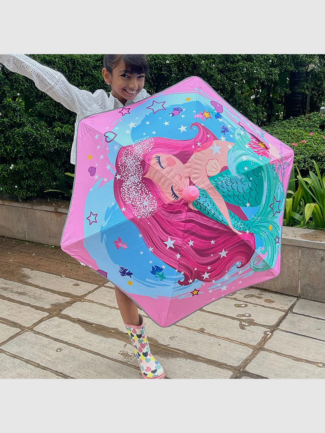 Little Surprise Box Canopy Shape Umbrella for Kids