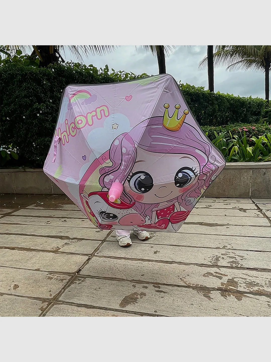 Little Surprise Box Canopy Shape Umbrella for Kids