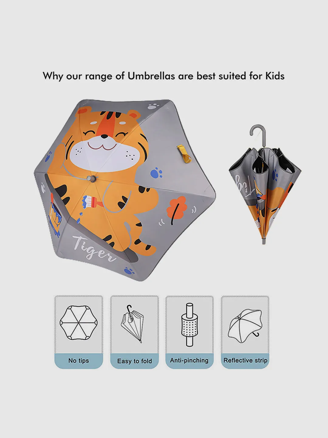 Little Surprise Box Canopy Shape Umbrella for Kids