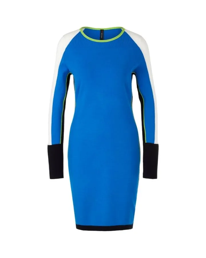 Marc Cain Knitted Colour Block Mini Dress