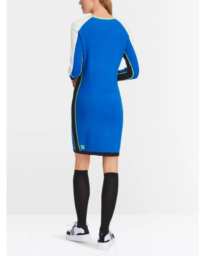 Marc Cain Knitted Colour Block Mini Dress