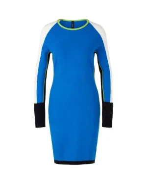 Marc Cain Knitted Colour Block Mini Dress