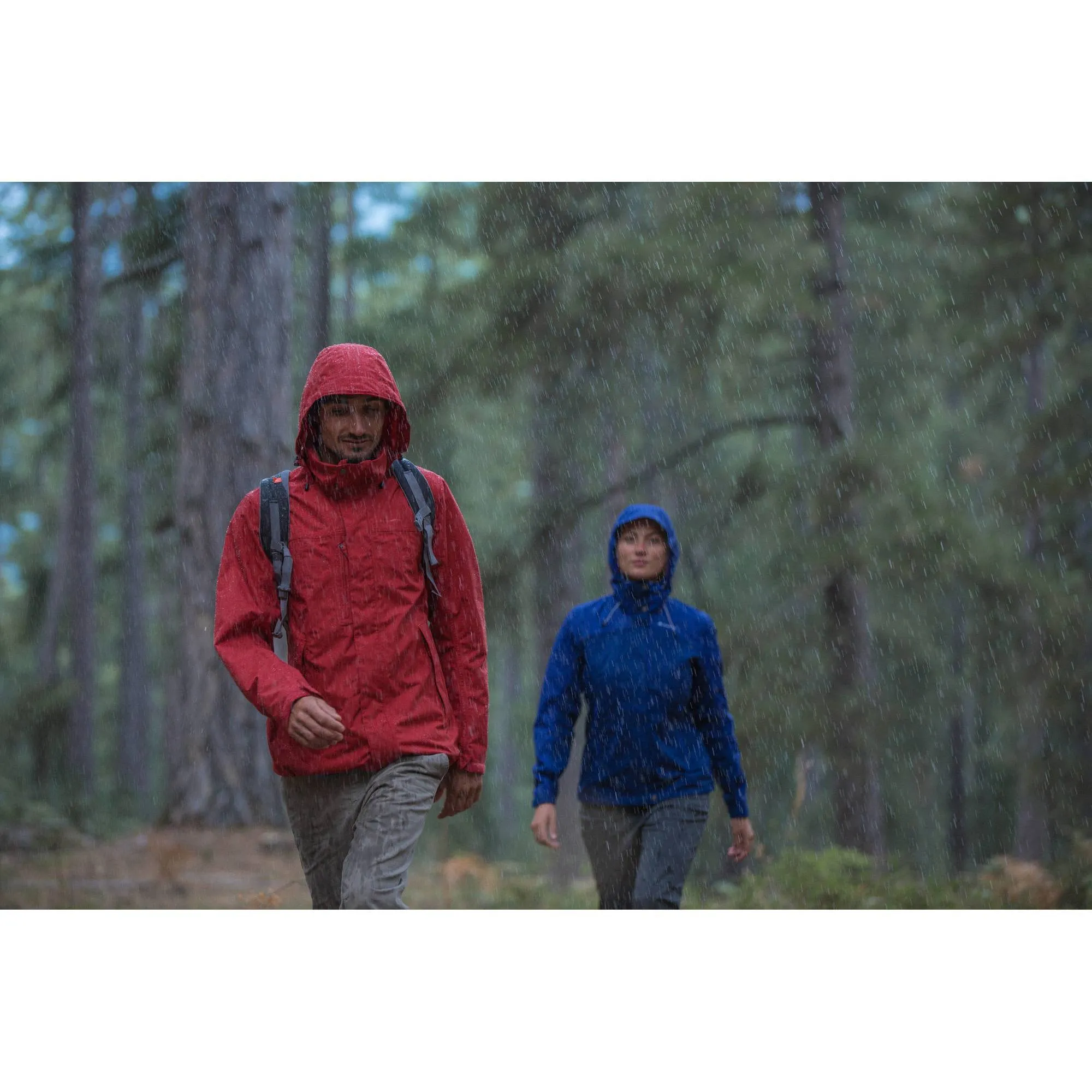 Men's Hiking Waterproof Rain Jacket Arpenaz 300