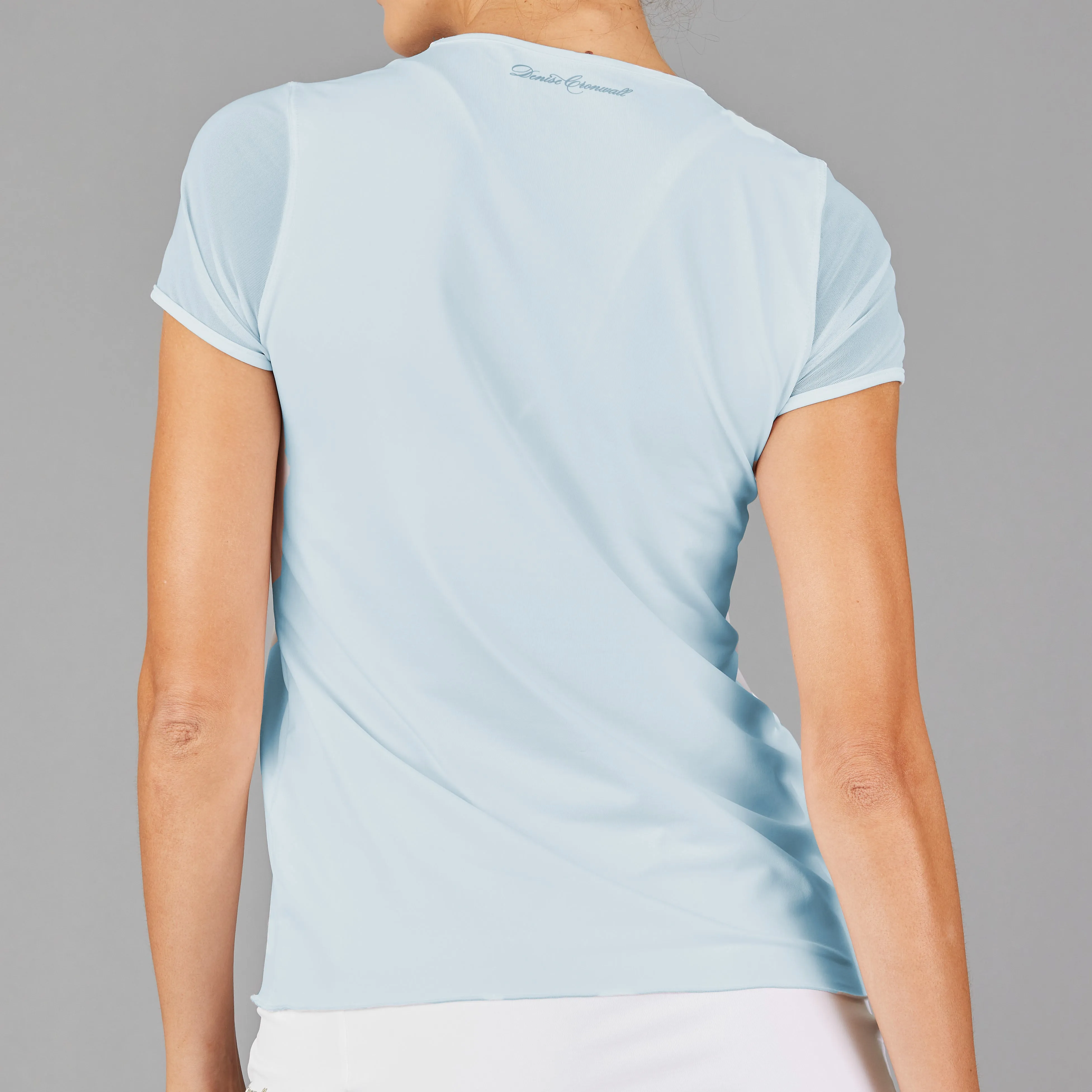 Mesh Short Sleeve Top (mist)