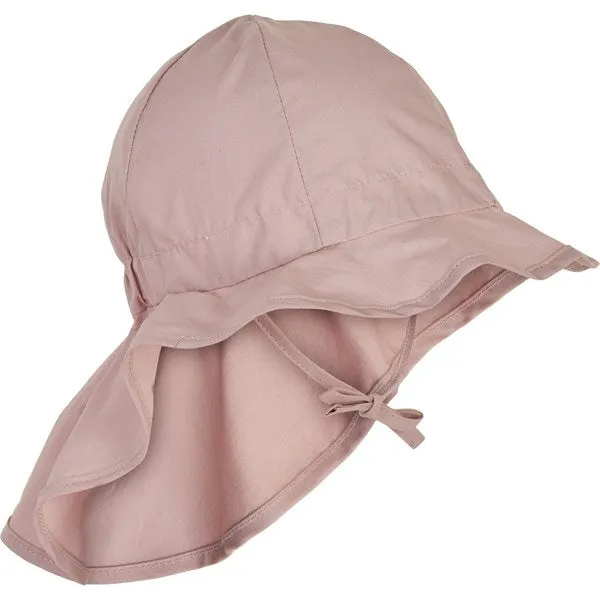 Mikk-Line Sun Hat Solid Adobe Rose