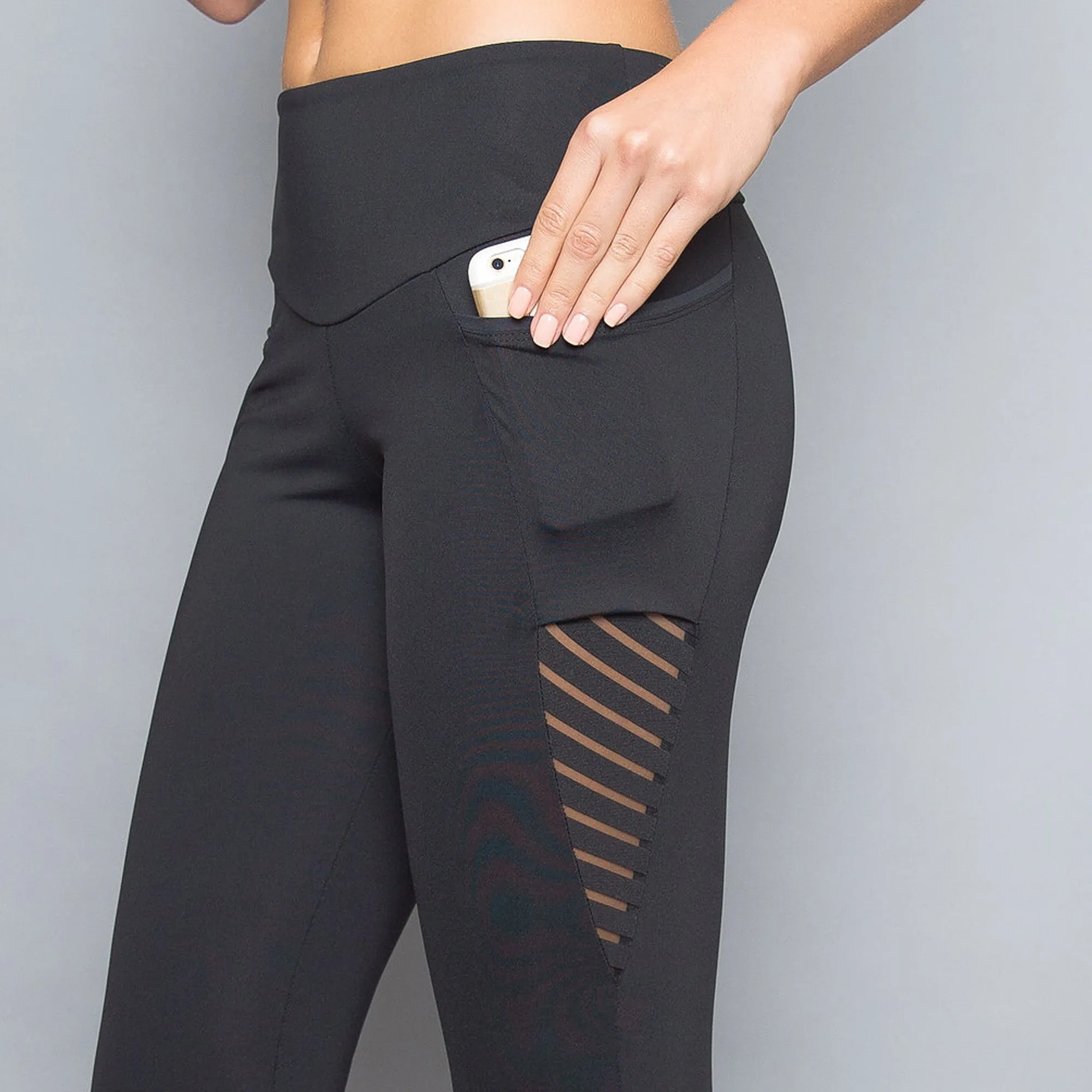 Mosaic Inverted Pocket Legging