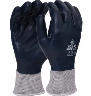 NCN-FC Fully Coated heavy Duty Nitrile Glove (Case 120)