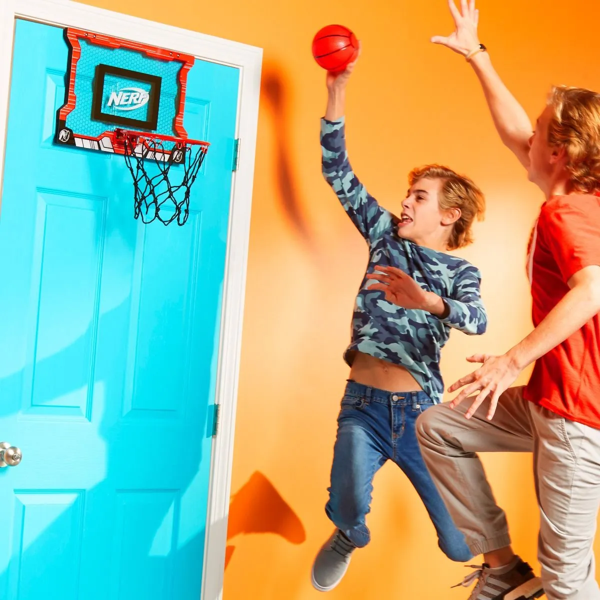 Nerf Pro Hoop Basketball Set - Orange