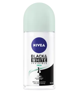 NIVEA Invisible Black & White Fresh Roll On for Women Anti Prespirant 50ML