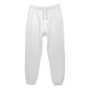 Premium Streetwear Cuffed Sweatpants - White