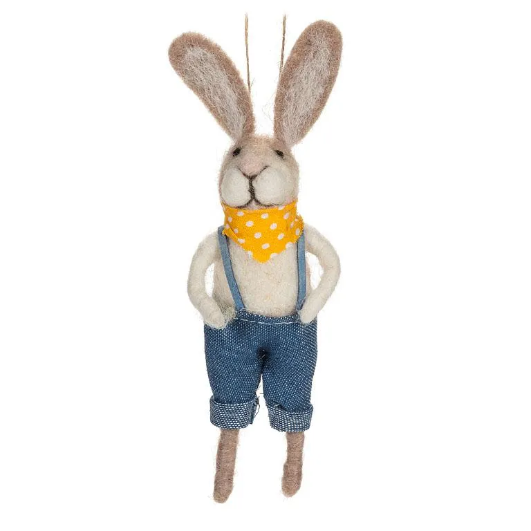 Rabbits in Overalls