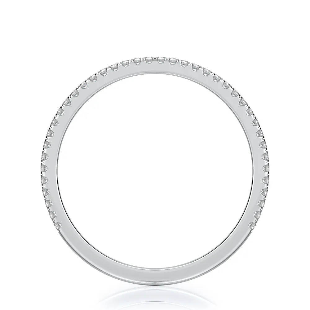 Saule Eternity Natural Round cut Diamond Wedding Band