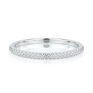 Saule Eternity Natural Round cut Diamond Wedding Band