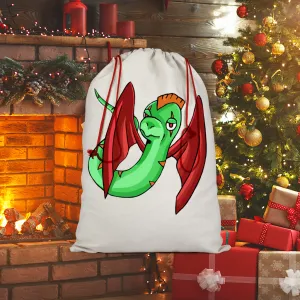 Screech Sublimation Linen Drawstring Sack