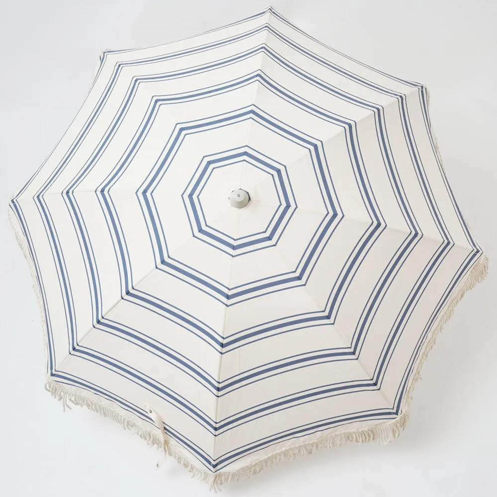 The Resort Luxe Beach Umbrella Coastal - Blue (COD Not Available)