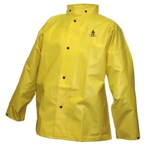 TINGLEY RUBBER CORP J56207.LG DuraScrim Jacket, Yellow, Large, 1 Each