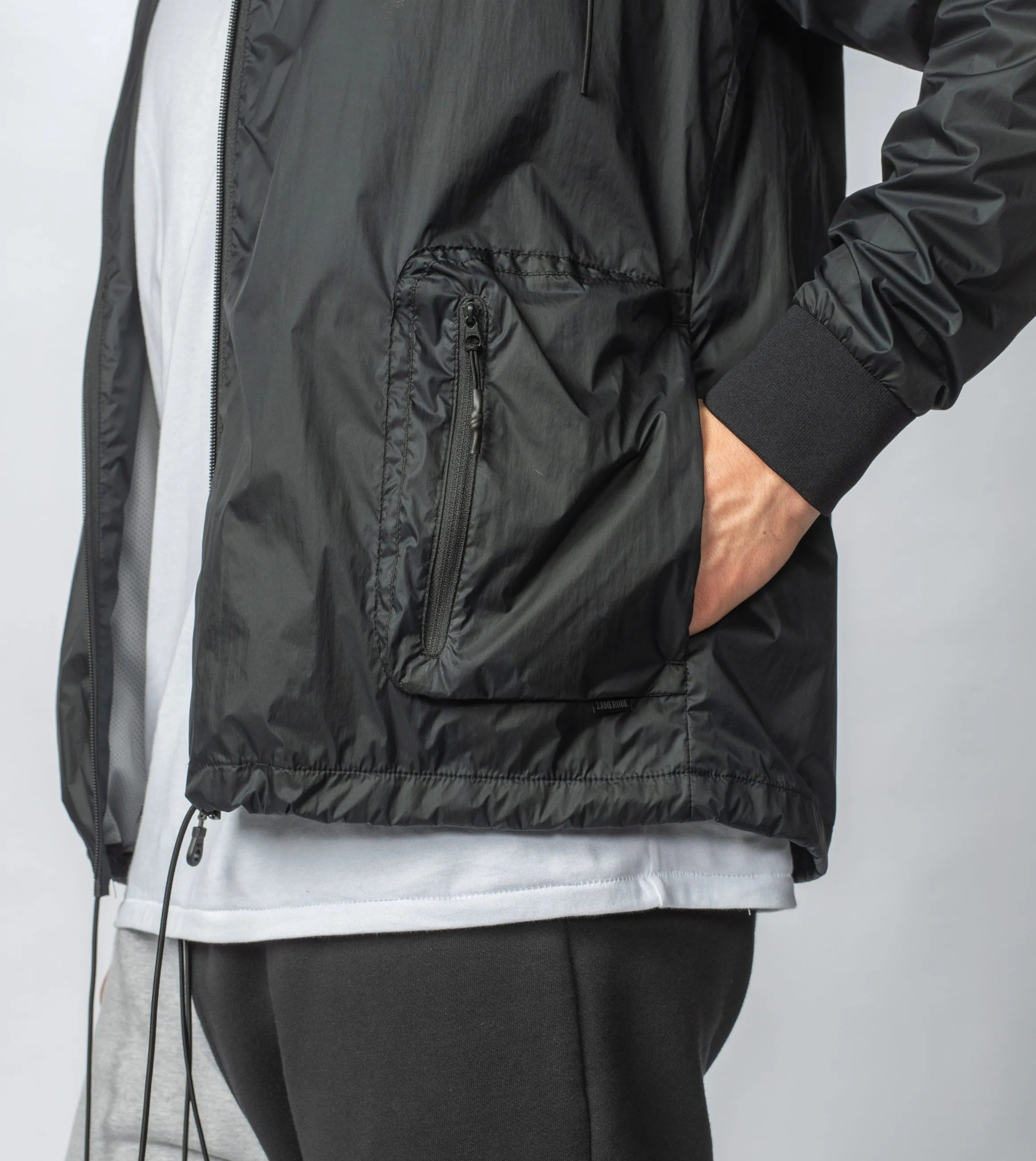 Utility Storm Spray Jacket Black