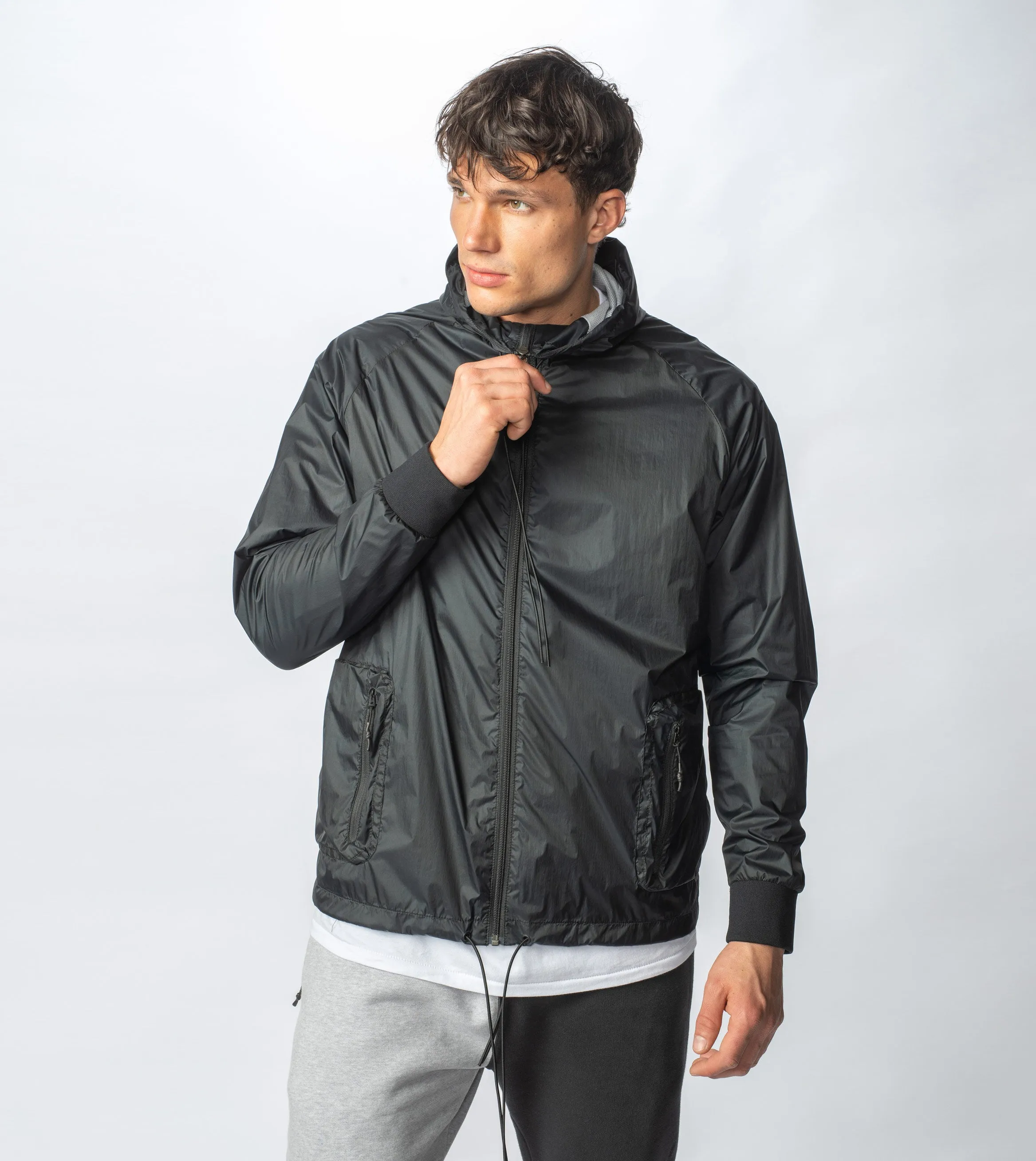 Utility Storm Spray Jacket Black