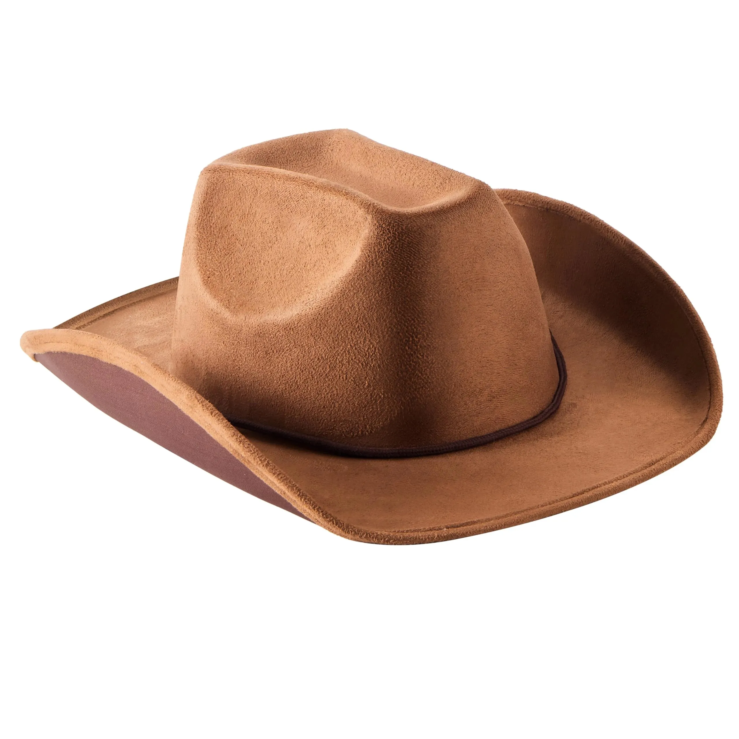 Western Brown Cowboy Halloween Hat for Adults and Kids Accessory