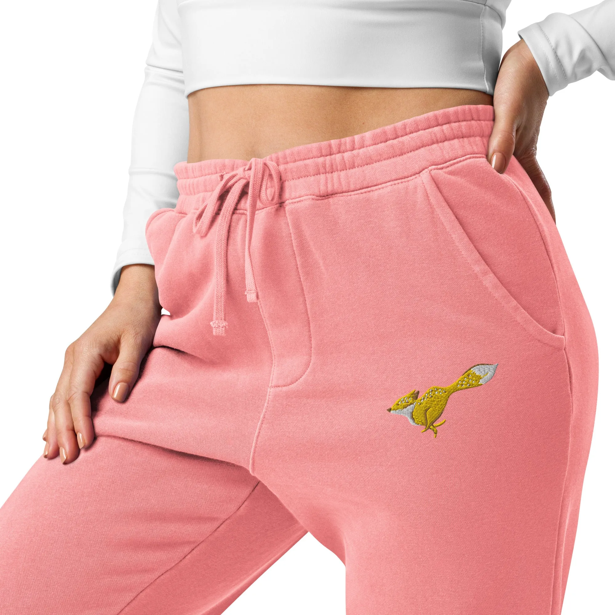 Zoom Fox- Unisex pigment dyed sweatpants